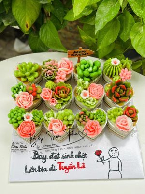 cupcake sen đá 01