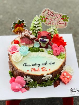 Gấu dâu 18cm