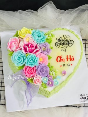 Hoa trái tim 20cm
