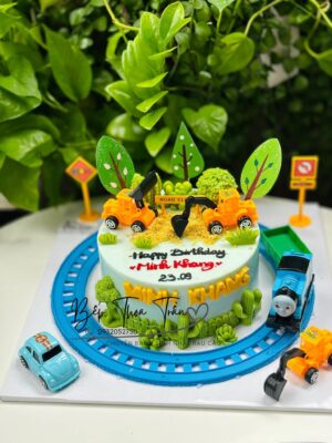 Đoàn tàu xe cuốc 18cm