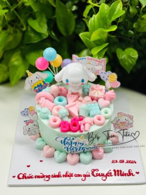 Chó trắng 18cm