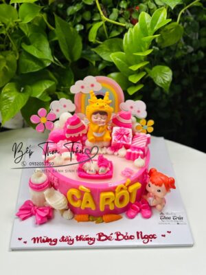 Đầy tháng bé gái 18cm