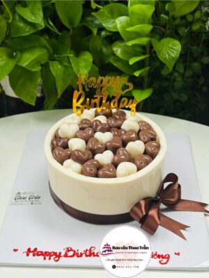 Bánh tim scl cho nam 18cm